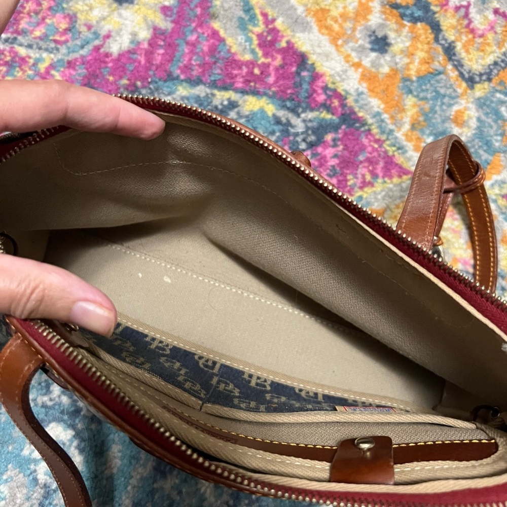 Dooney denim shoulder bag - Picture 8 of 8